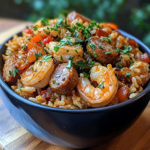 Riz sauté aux scampis