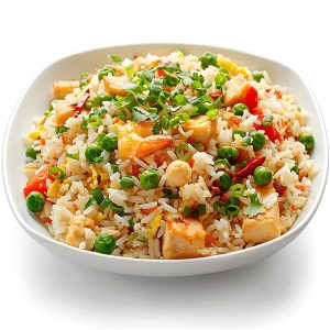Riz sauté aux légumes