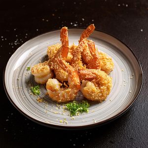 Tempura de scampis