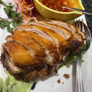 Canard à la sauce aigre-douce