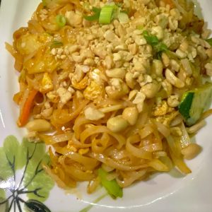 Nouilles thaï aux légumes