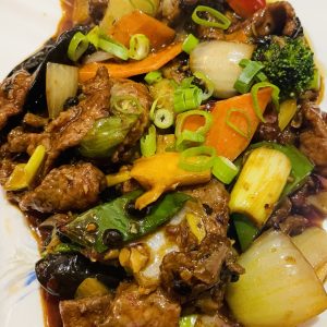 Boeuf aux haricots noirs