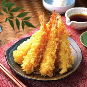 Tempura de scampis