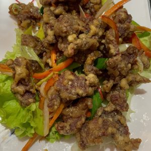 Boeuf au sel et au poivre