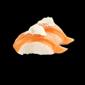 Nigiri saumon cheese