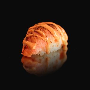 Nigiri saumon mi-cuit